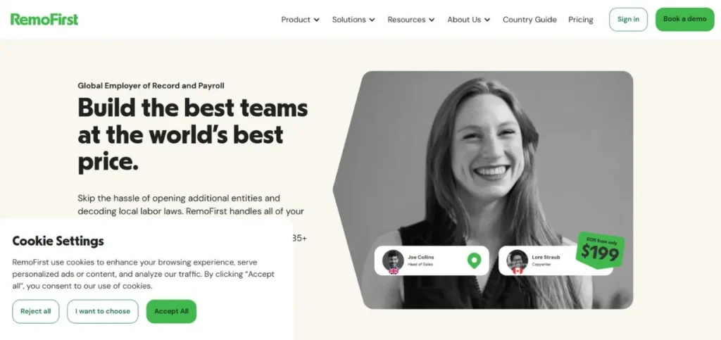 RemoFirst - Employer of Record Services