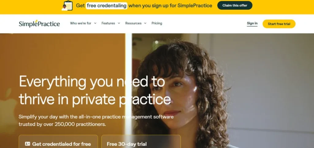 SimplePractice - Telehealth Software for Clinics