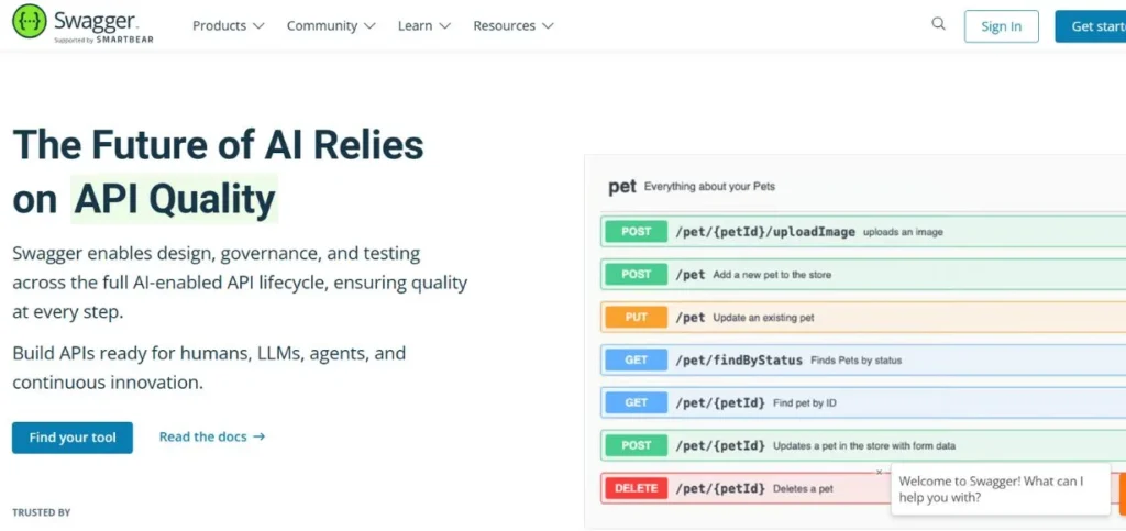 Swagger - API Testing Tools