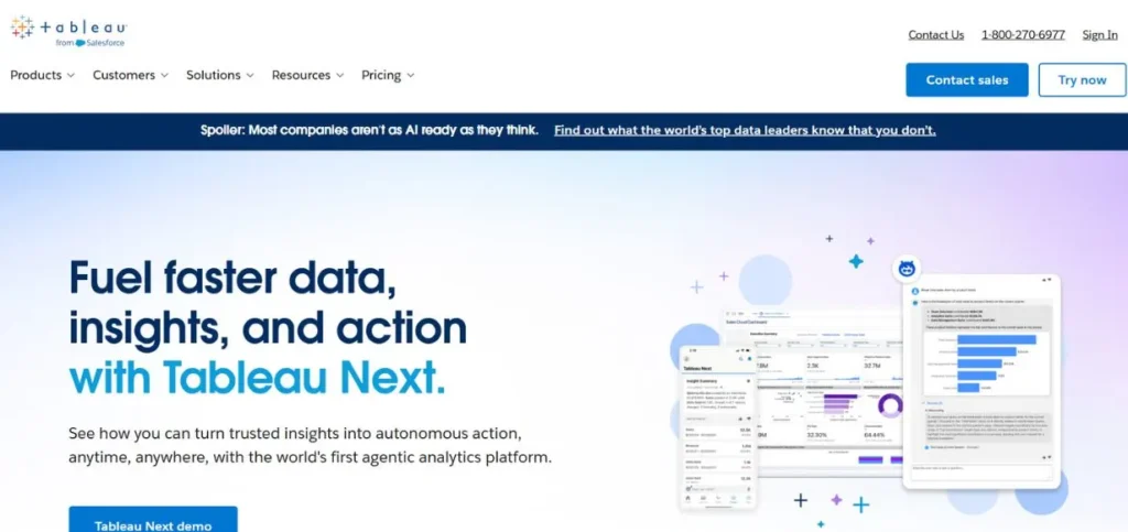 Tableau - Marketing Analytics Platforms
