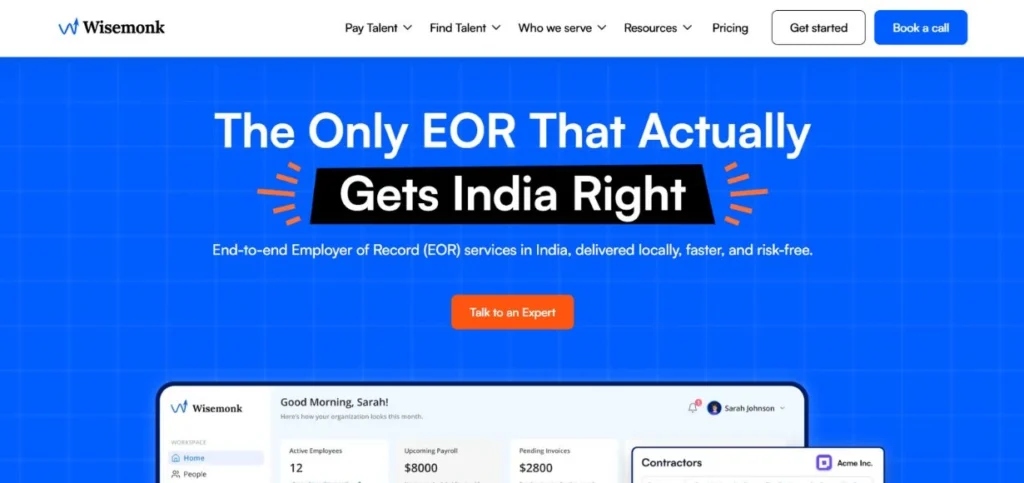 Wisemonk - Employer of Record Services