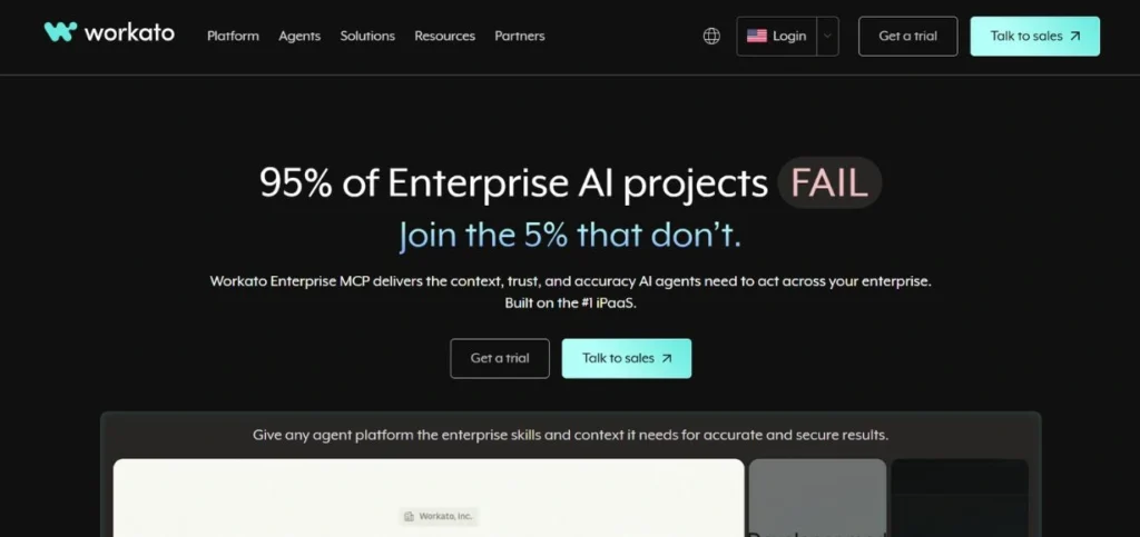 Workato - AI Workflow Tools