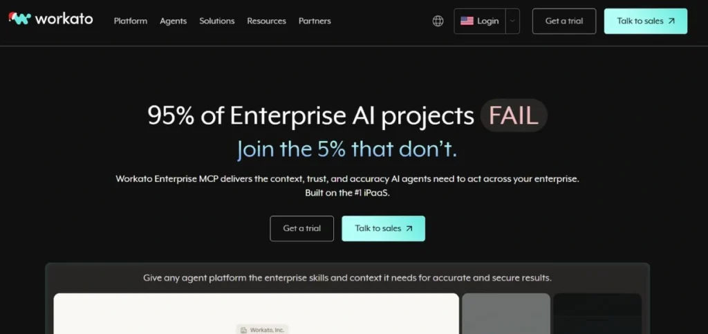 Workato - API Management Software