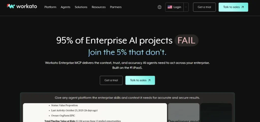 Workato - SaaS AI Tools to Automate