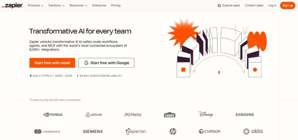 Zapier - SaaS AI Tools to Automate