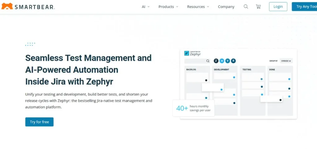 Zephyr Scale - Test Management Tools