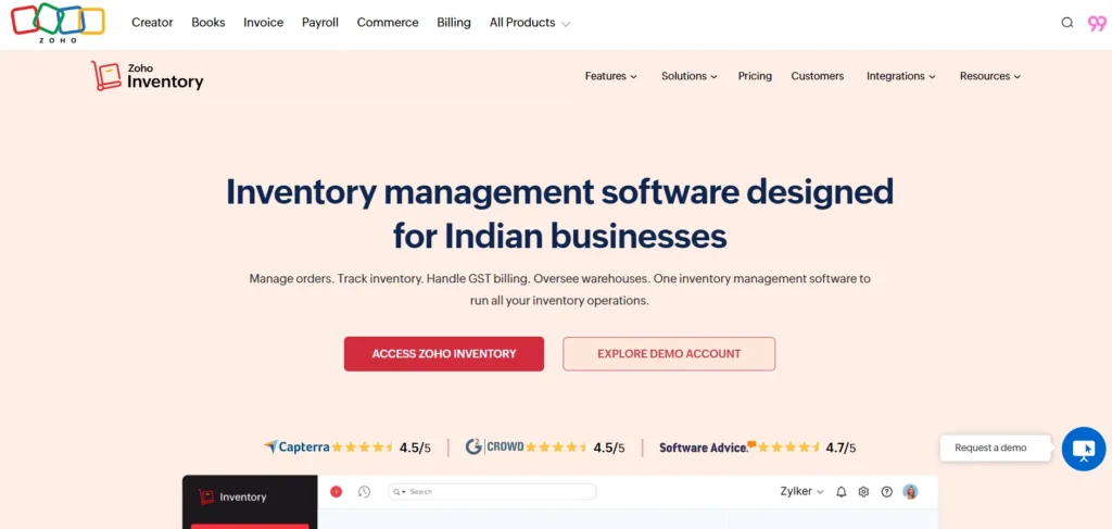Order management Software - Zoho Inventory