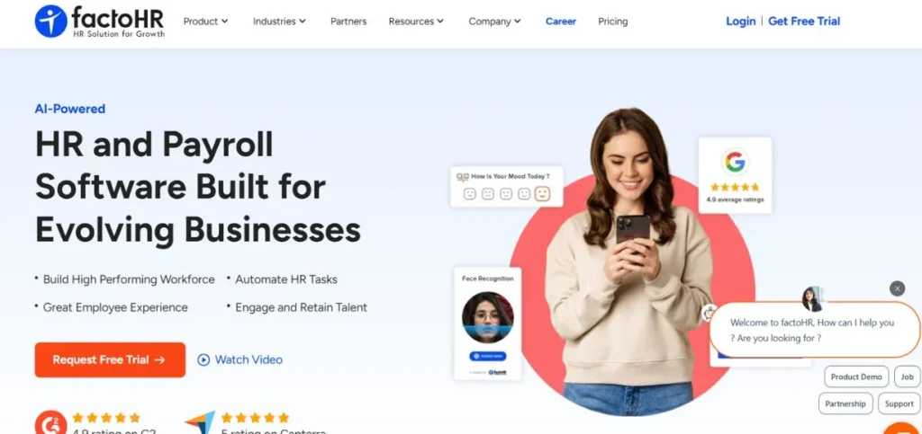 factoHR - Employee Appraisal Software
