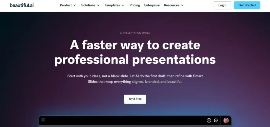 Beautiful.ai - AI Visibility Tools