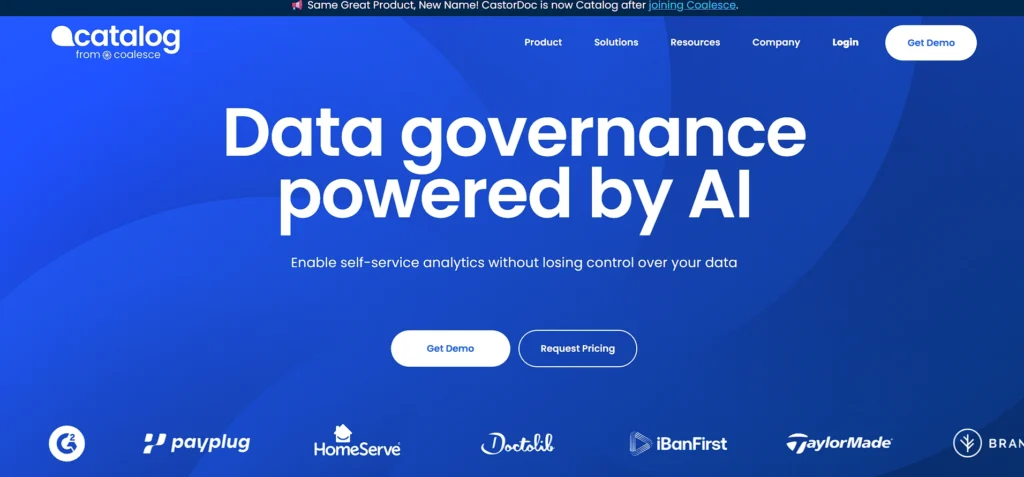 data asset management tool - CastorDoc