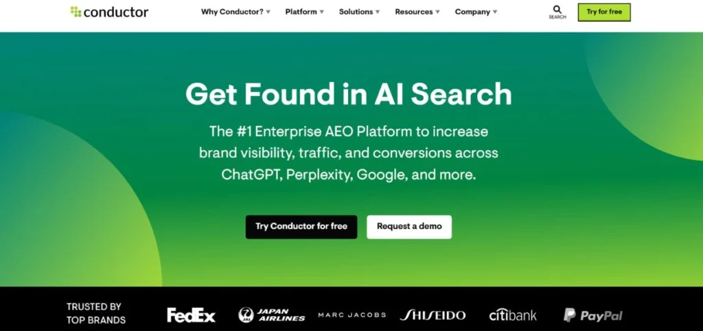 Conductor - AI Visibility Tools