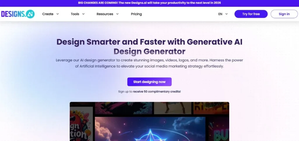 Designs.ai - AI Visibility Tools