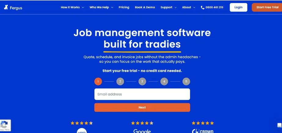 Fergus - Electrical Contractor Software