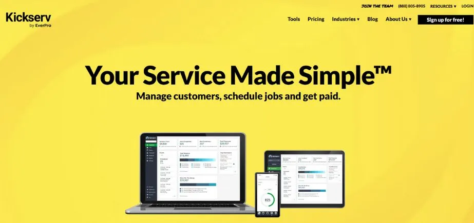 Kickserv - Electrical Contractor Software