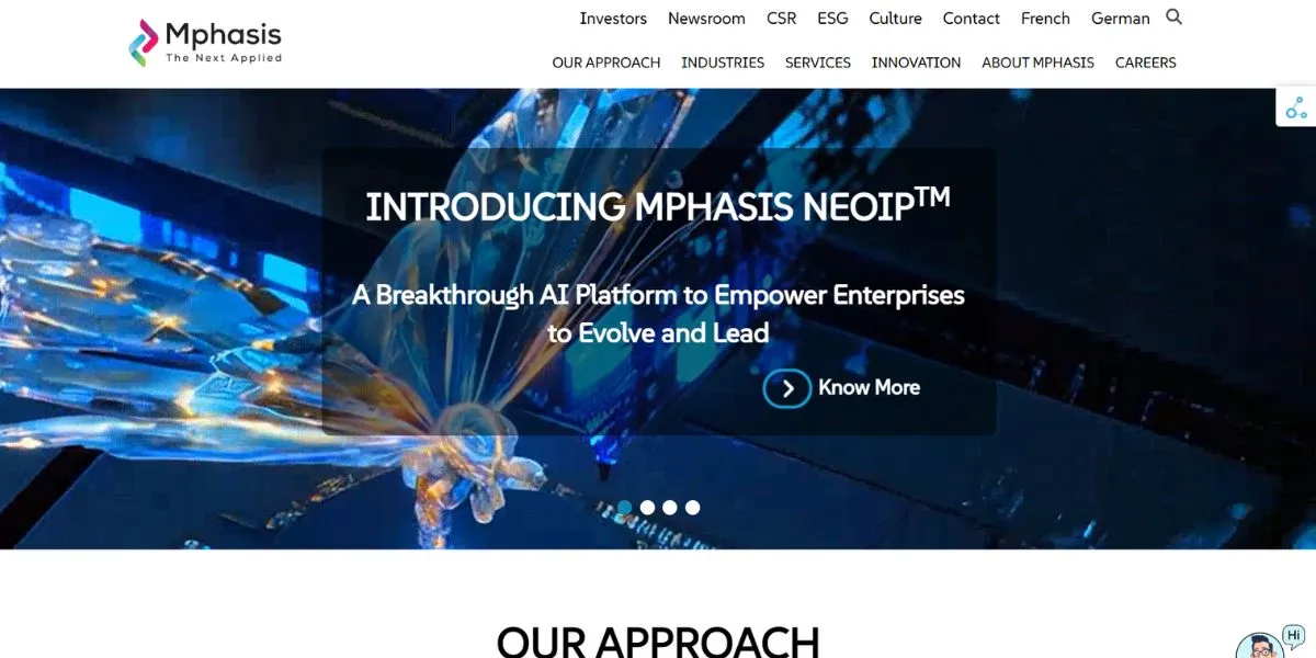 Mphasis - Electronics Companies in Pune