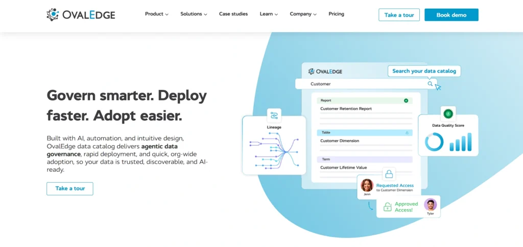 data asset management tool - OvalEdge