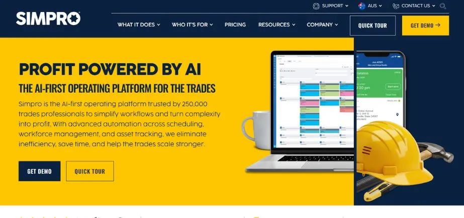 simPRO - Electrical Contractor Software