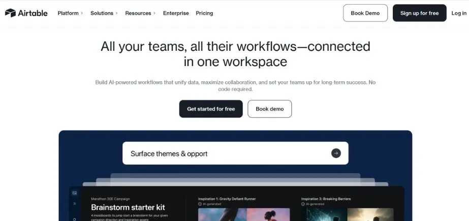 Airtable - Strategic Management Tools