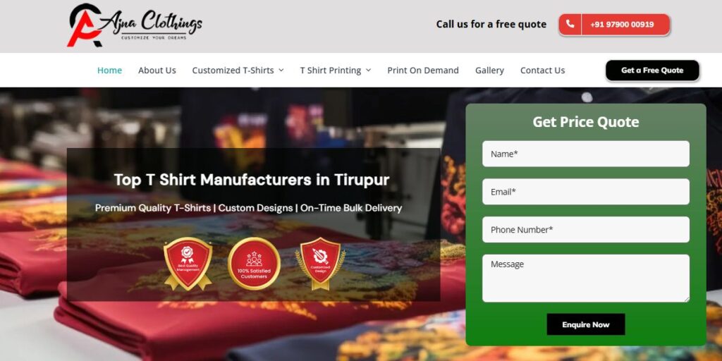 Apparel Manufacturers in Tirupur