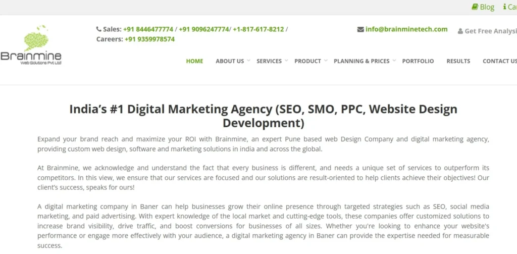 Ecommerce Website Development Companies in Pune - Brainmine Web Solutions