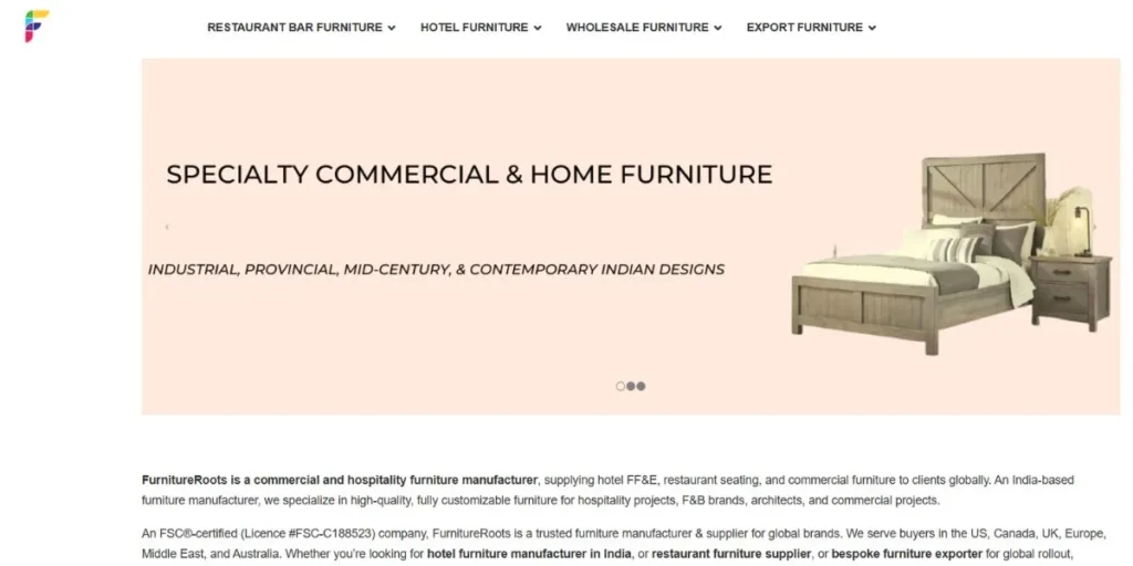 Furniture Roots - Furniture Manufacturers in Pune