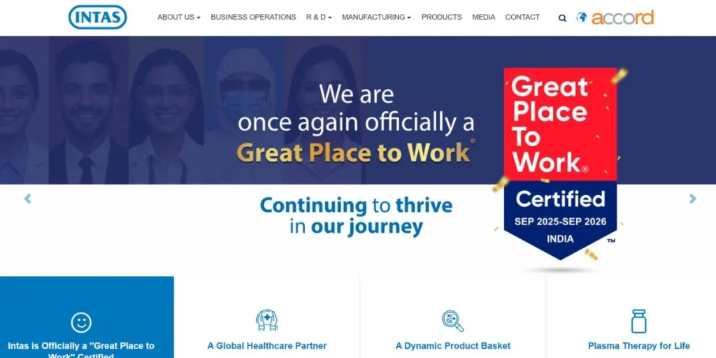 Intas Pharmaceuticals Ltd - PCD Pharma Franchise Companies In India