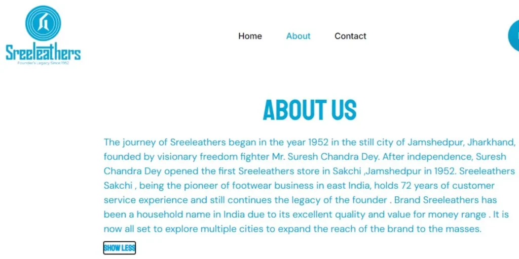 Sreeleathers Franchise.