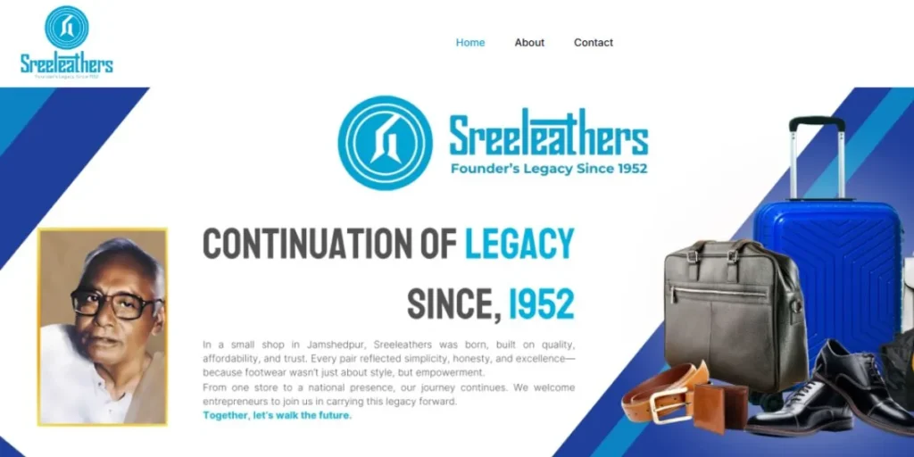 Sreeleathers Franchise.