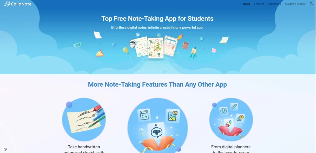 Note-Taking Apps for iPad-CollaNote