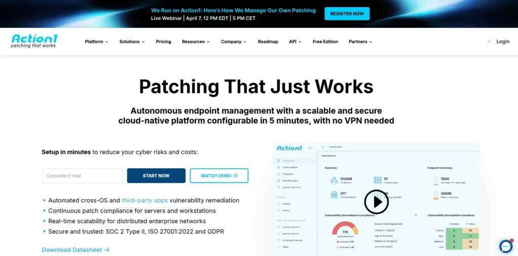 RMM Software for MSPs-Action1