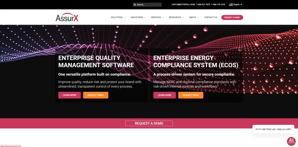 Quality Management Software -  AssurX