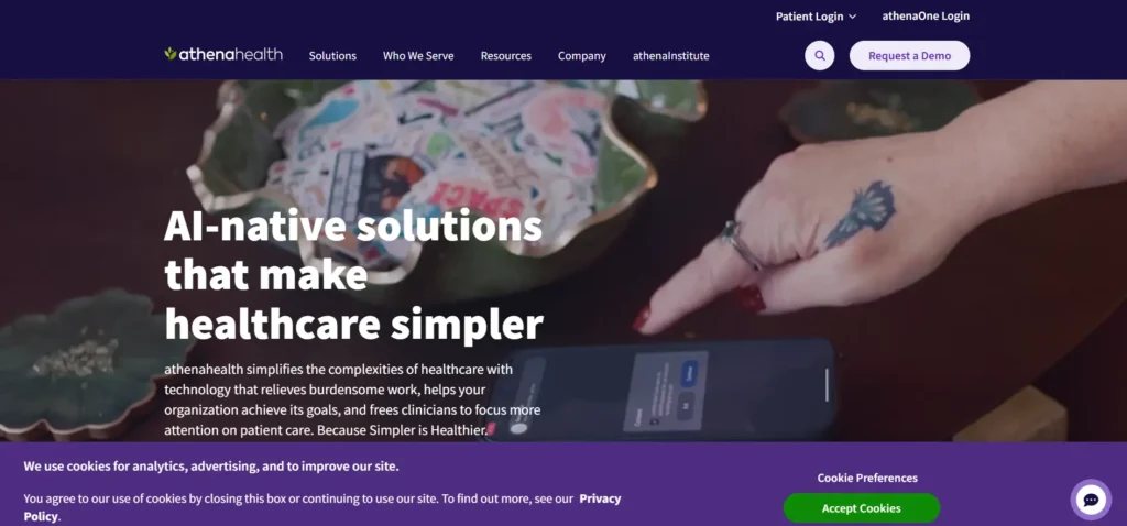  Athenahealth- Best Patient Management Software