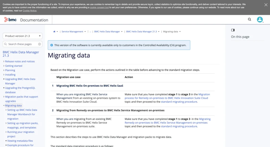 BMC Helix Cloud Migration- 
