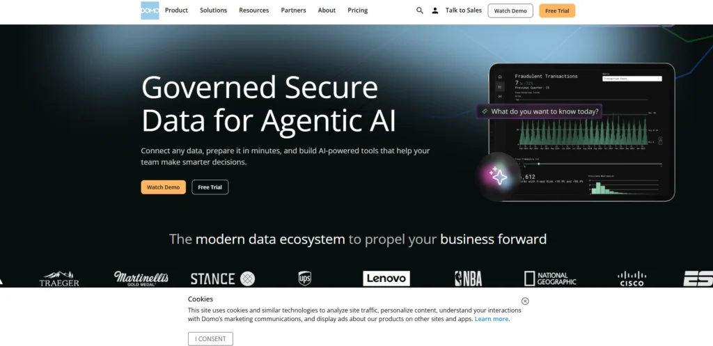 Data Analytics Software-Domo 