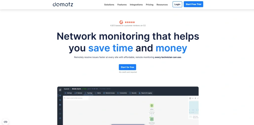 RMM Software for MSPs-Domotz