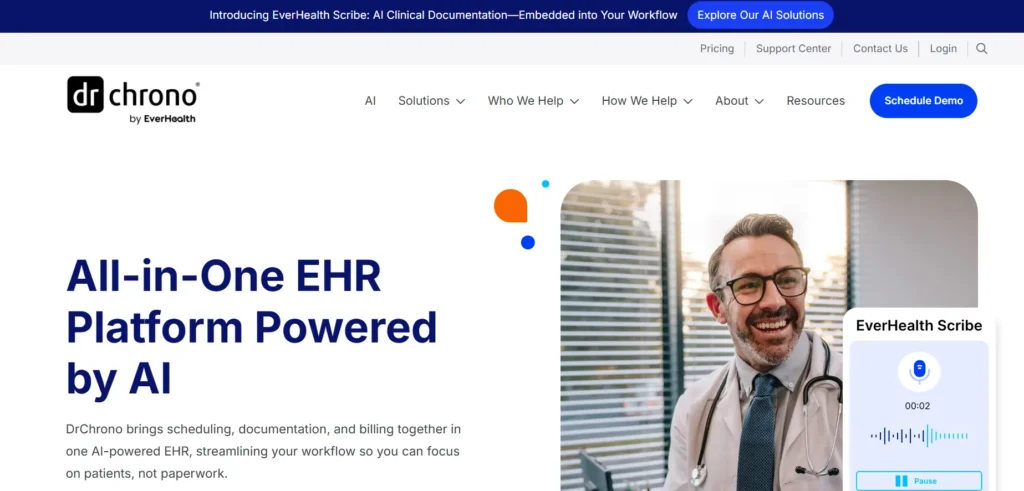 DrChrono-  Best Patient Management Software