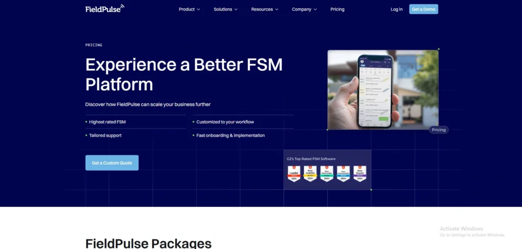 HVAC Software for Small Businesses-FieldPulse