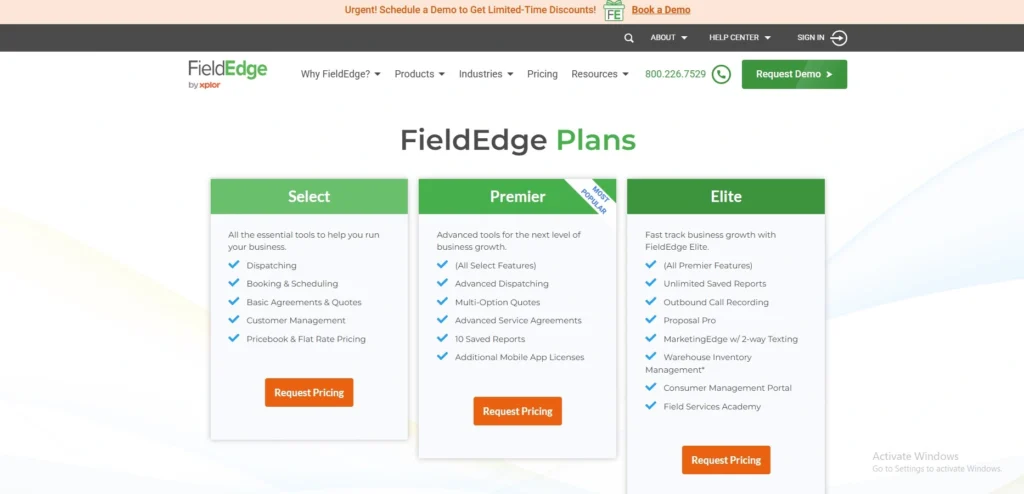 HVAC Software for Small Businesses-FieldEdge