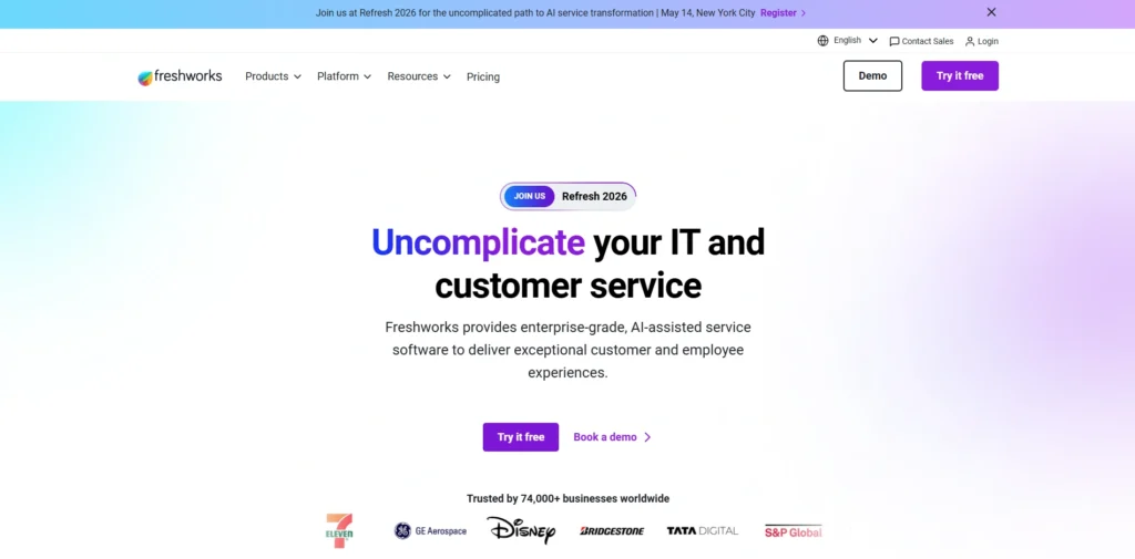crm software for startups- Freshsales