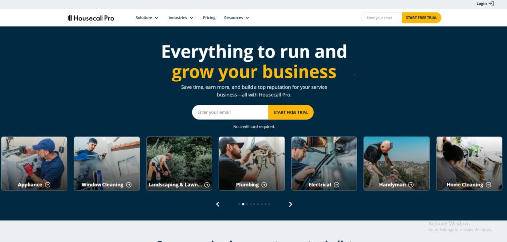 HVAC Software for Small Businesses-Housecall Pro