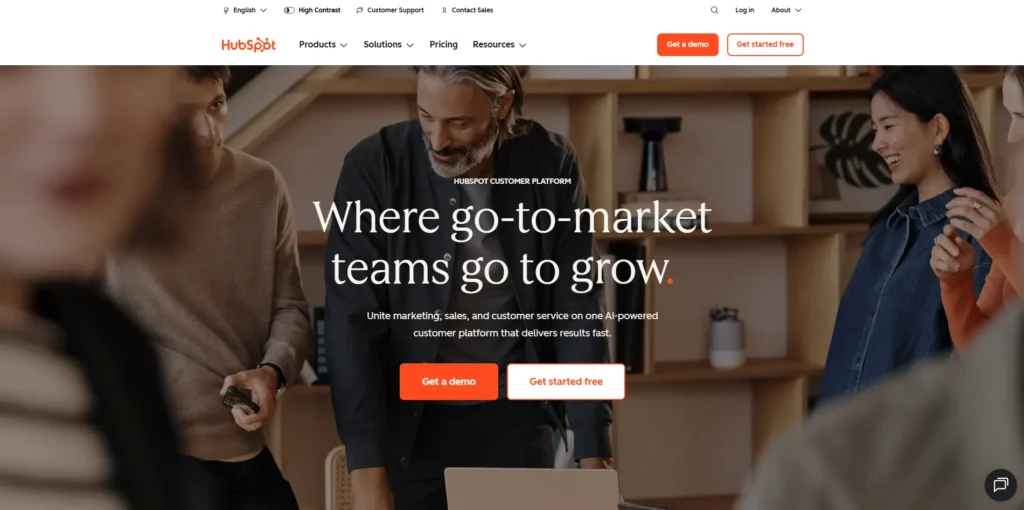crm software for startups-HubSpot