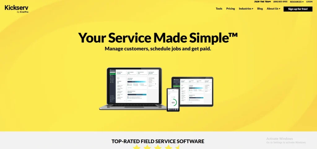 HVAC Software for Small Businesses- Kickserv