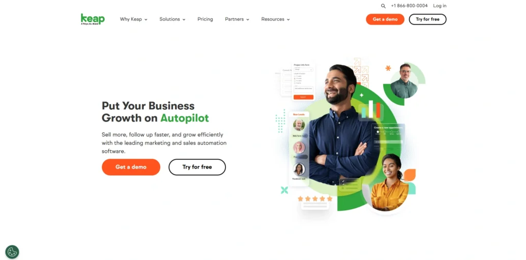crm software for startups-Keap (formerly Infusionsoft)