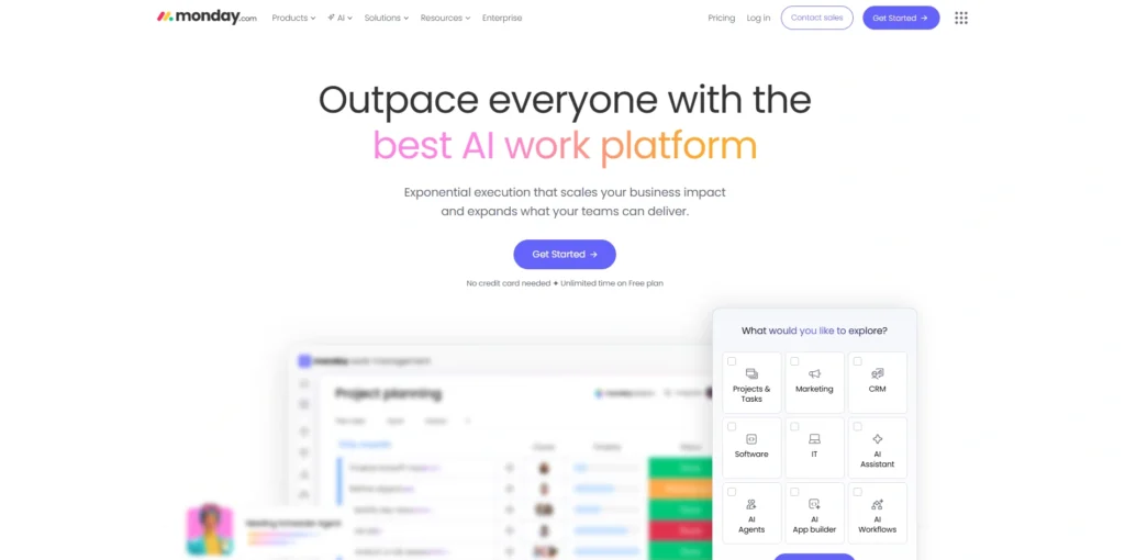 crm software for startups-Monday Sales CRM