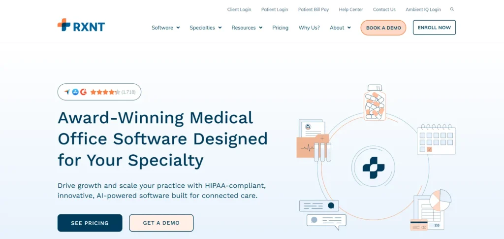 RXNT-  Best Patient Management Software