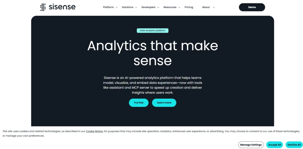 Data Analytics Software-Sisense