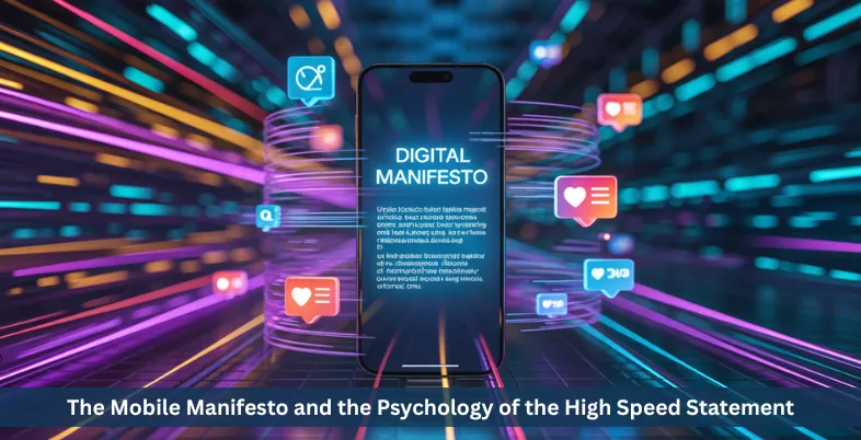 The Mobile Manifesto and the Psychology of the High Speed Statement