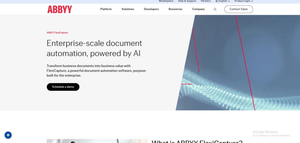 invoice scanning software-ABBYY FlexiCapture