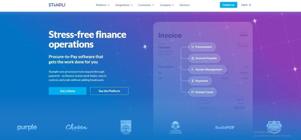 invoice scanning software-Stampli