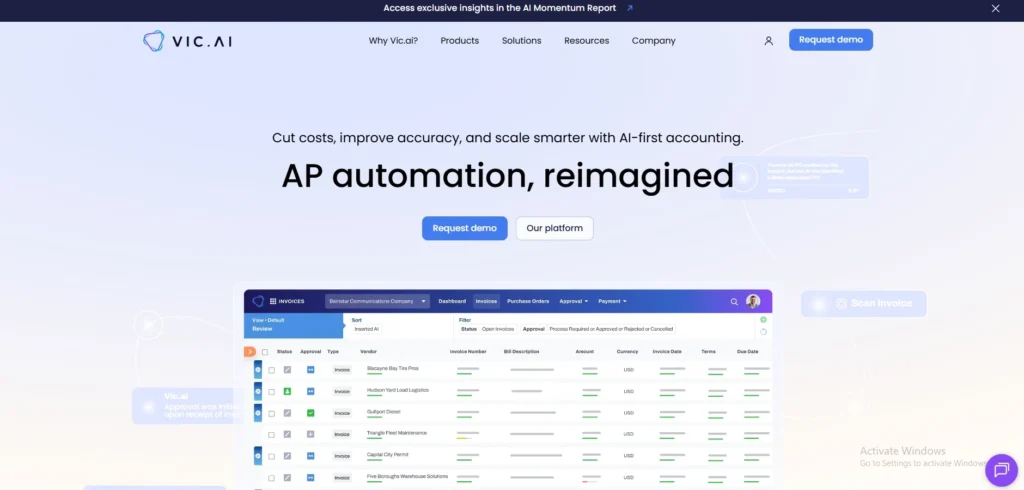 invoice scanning software-Vic.ai
